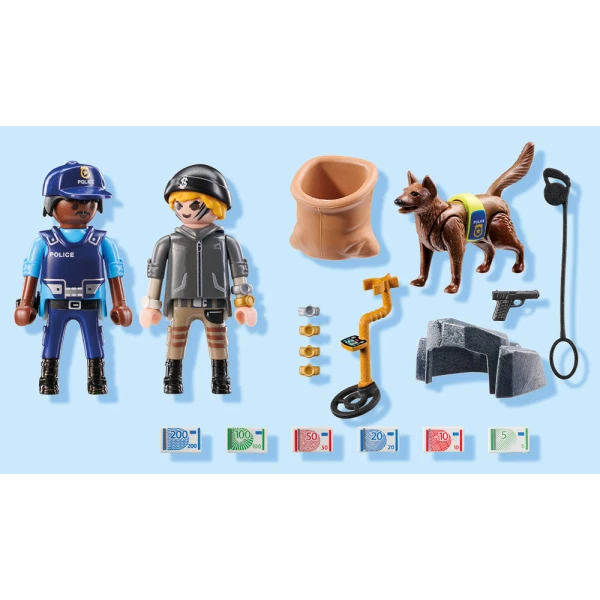 PLAYMOBIL ACTION HEROES ΑΣΤΥΝΟΜΙΚΗ ΕΡΕΥΝΑ ΚΛΟΠΙΜΑΙΩΝ 