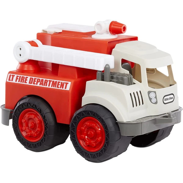 LITTLE TIKES DIRT DIGGER REAL WORKING FIRE TRUCK
