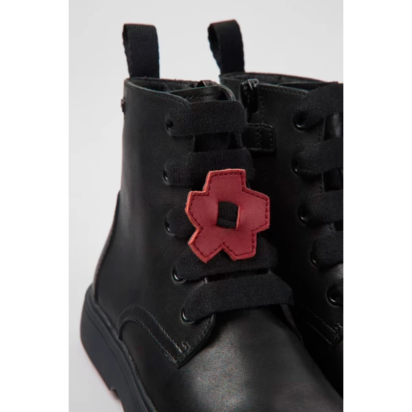 CAMPER KIDS BOOTS GIRLULTRASOFT NORTE OBSIDIAN TWINS BLACK