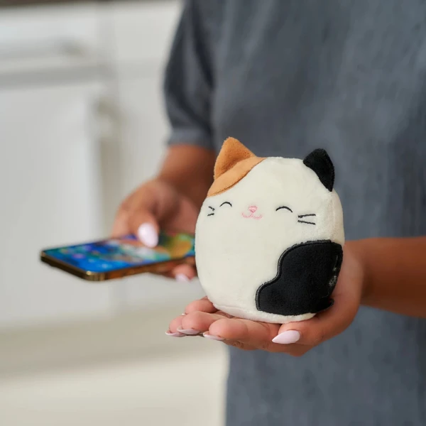 SQUISHMALLOWS BLUETOOTH ΗΧΕΙΟ ΜΕ ΛΟΥΤΡΙΝΗ ΥΦΗ - CAM THE CAT