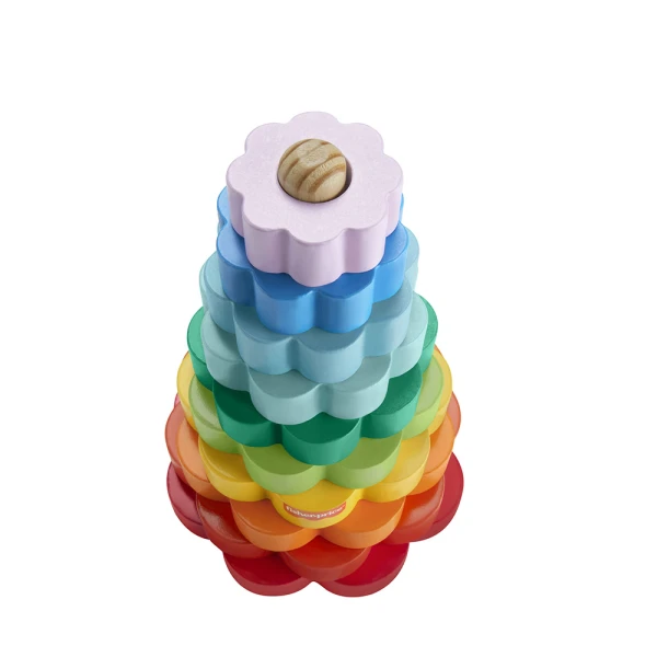FISHER PRICE ΞΥΛΙΝΟ ΠΑΙΧΝΙΔΙ ΔΡΑΣΤΗΡΙΟΤΗΤΩΝ STACKER RING