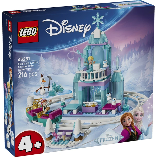 LEGO® DISNEY FROZEN ELSA’S ICE CASTLE & SNOW RIDE ADVENTURE