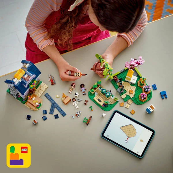 LEGO® FRIENDS ΤΟ ΣΠΙΤΙ ΚΑΙ Ο ΛΟΥΛΟΥΔΟΚΗΠΟΣ ΤΩΝ ΜΕΛΙΣΣΟΚΟΜΩΝ