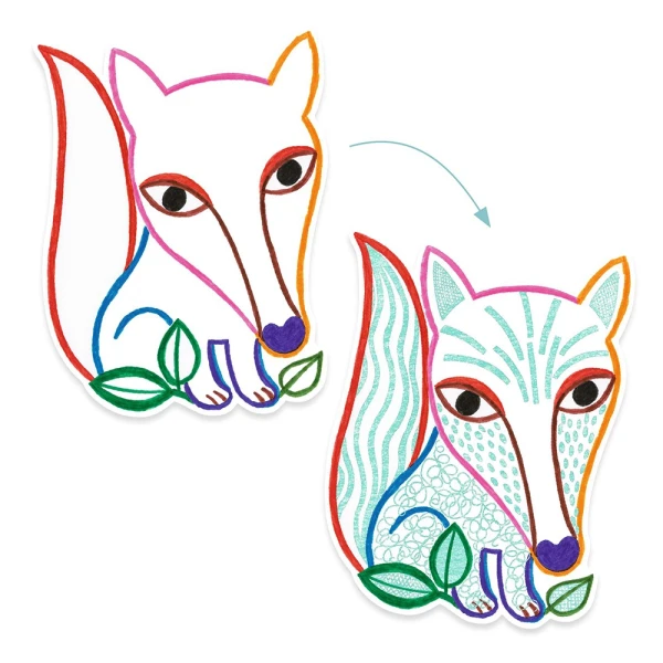 DJECO PAINTING WITH MAGIC PENCIL - FOREST ANIMALS