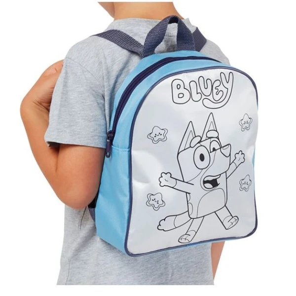 BLUEY COLOUR & CARRY BACKPACK