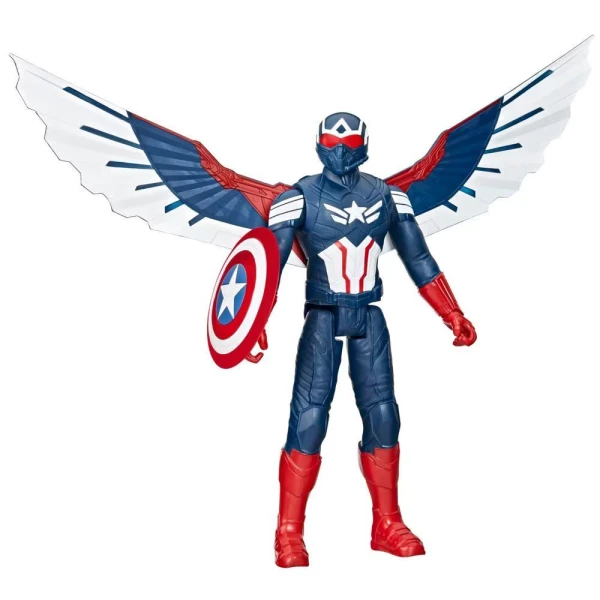 AVENGERS TITAN HERO SERIES DELUXE ΦΙΓΟΥΡΑ CAPTAIN AMERICA 