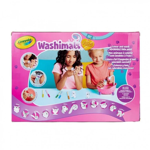 CRAYOLA WASHIMALS SUPER SET