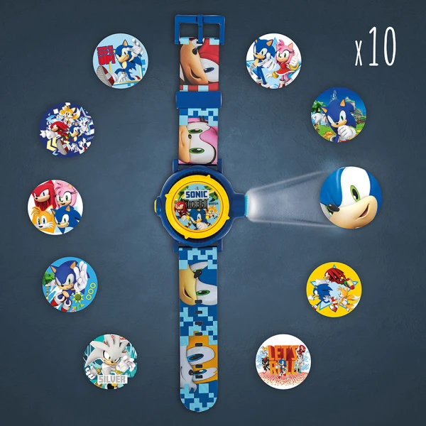 AS ΠΑΙΔΙΚΟ ΨΗΦΙΑΚΟ ΡΟΛΟΙ ΠΡΟΤΖΕΚΤΟΡΑΣ SONIC ΓΙΑ 3+ ΧΡΟΝΩΝ