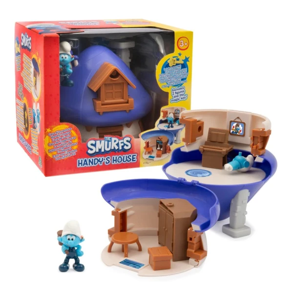 SMURFS MAGIC HOUSE PLAYSET HANDY\'S HOUSE