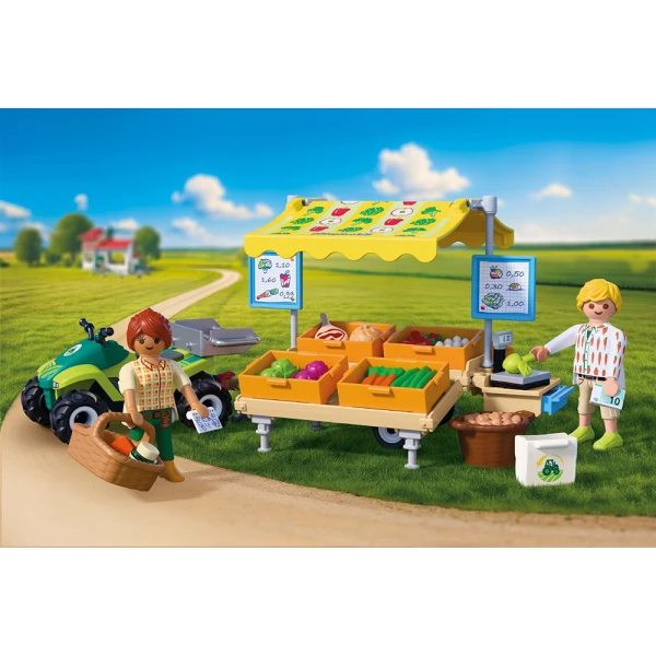 PLAYMOBIL COUNTRY ΥΠΑΙΘΡΙΟΣ ΠΑΓΚΟΣ ΛΑΧΑΝΙΚΩΝ