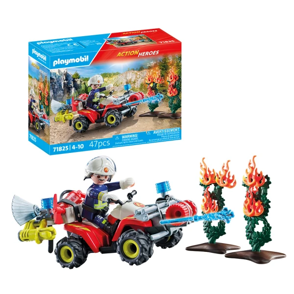 PLAYMOBIL ACTION HEROES ΠΥΡΟΣΒΕΣΤΗΣ ΜΕ ΓΟΥΡΟΥΝΑ