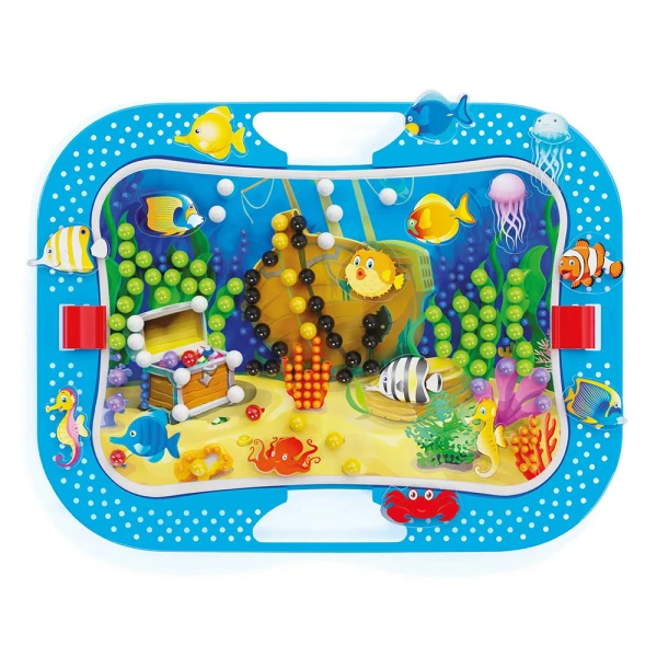 QUERCETTI FANTA COLOR OCEAN FUN FISH & PEGS 316 pcs
