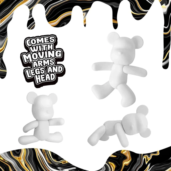 SPLAT PLANET CREATE KIT METAL MARBLE BEAR