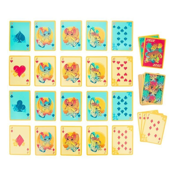 PALADONE WATERPROOF PLAYING CARDS STITCH (PP14836LS)