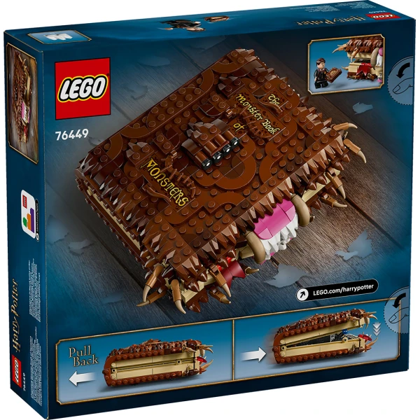 LEGO® HARRY POTTER™ ΤΟ ΤΕΡΑΤΩΔΕΣ ΒΙΒΛΙΟ ΤΩΝ ΤΕΡΑΤΩΝ ΠΟΥ ΔΑΓΚΩΝΕΙ