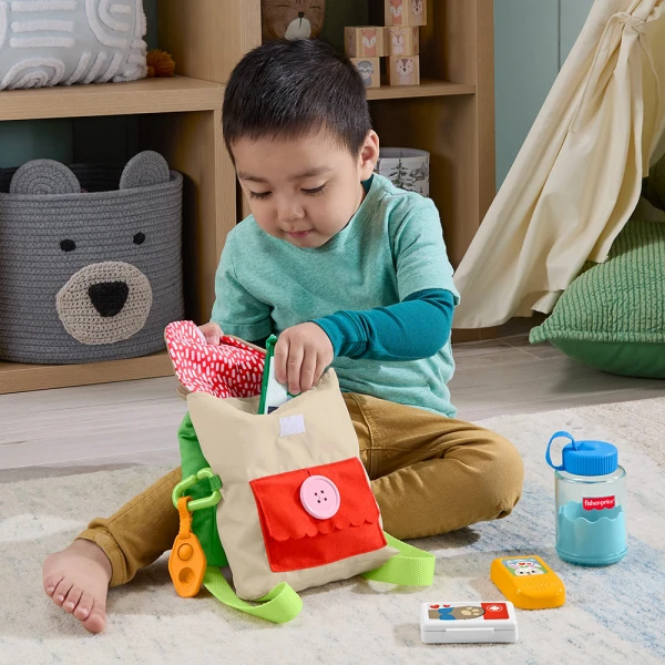 FISHER PRICE FRIENDSHIP FOREST BUSY BEAR ΣΑΚΙΔΙΟ ΠΛΑΤΗΣ