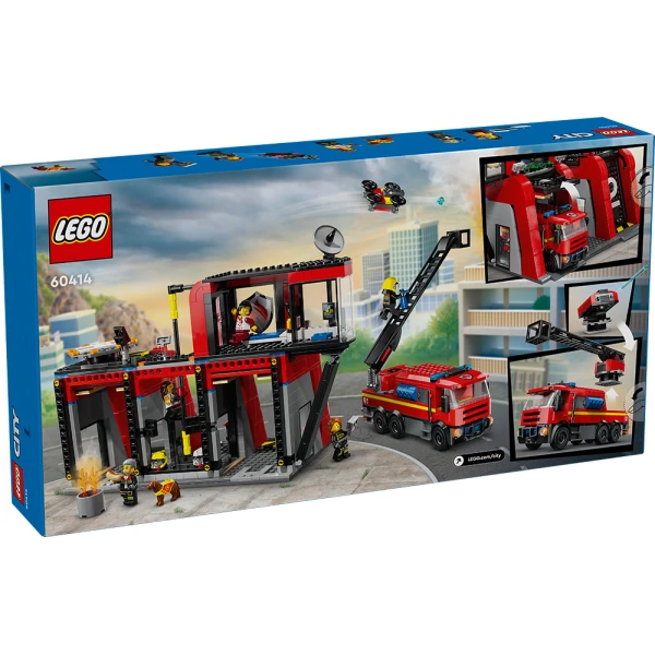 LEGO® CITY ΣΤΑΘΜΟΣ ΠΥΡΟΣΒΕΣΤΙΚΗΣ ΜΕ ΠΥΡΟΣΒΕΣΤΙΚΟ ΦΟΡΤΗΓΟ