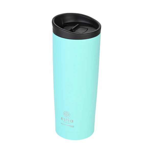 ESTIA HOME ART THERMAL TRAVEL MUG 500ml - BERMUDA GREEN
