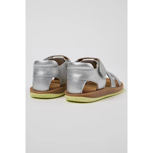 CAMPER KIDS SANDALS GIRL BICHO SILVER