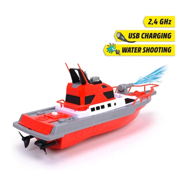 DICKIE TOYS RC REMOTE CONTROL FIRE BOAT