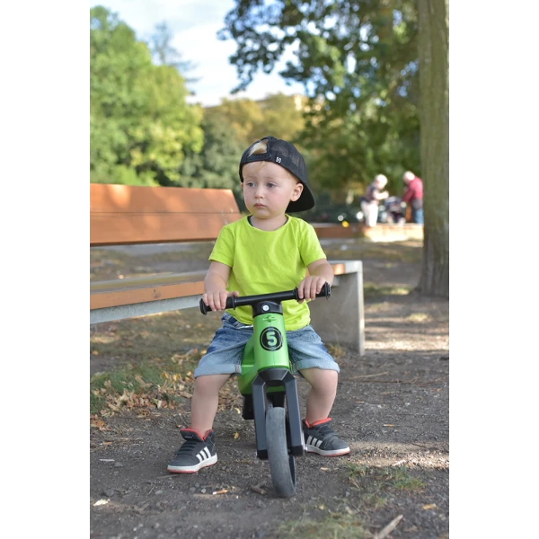 FW RIDER SUPERSPORT BALANCE BIKE 2 IN 1 METALLIC GREEN
