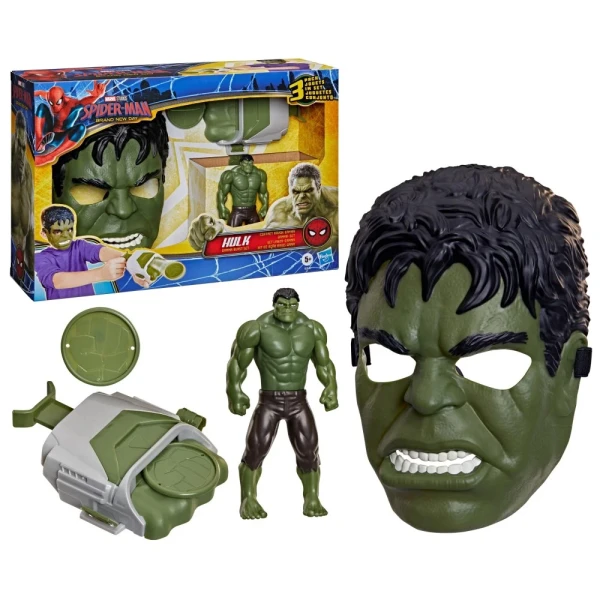 SPIDER-MAN BRAND NEW DAY ΦΙΓΟΥΡΑ ΚΑΙ ROLE PLAY ΣΕΤ HULK GAMMA BLAST