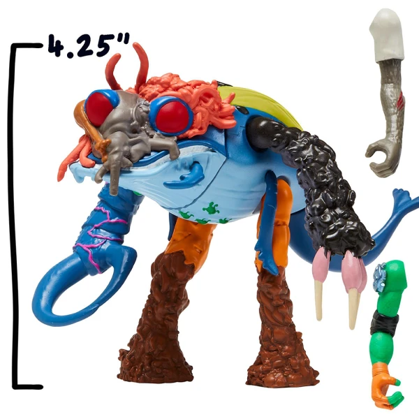 TMNT FIGURE 12 cm MIX & MATCH - THE MEGA MUTANT
