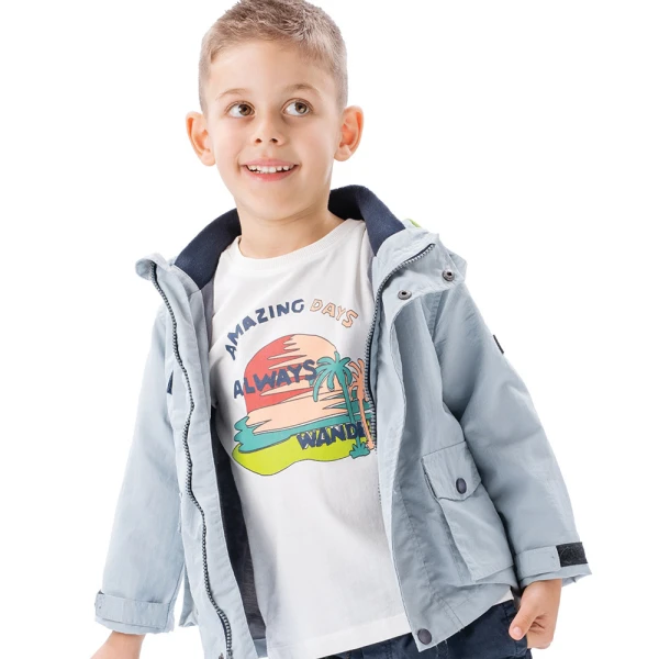 ENERGIERS BOY\'S BLOUSE ECRU