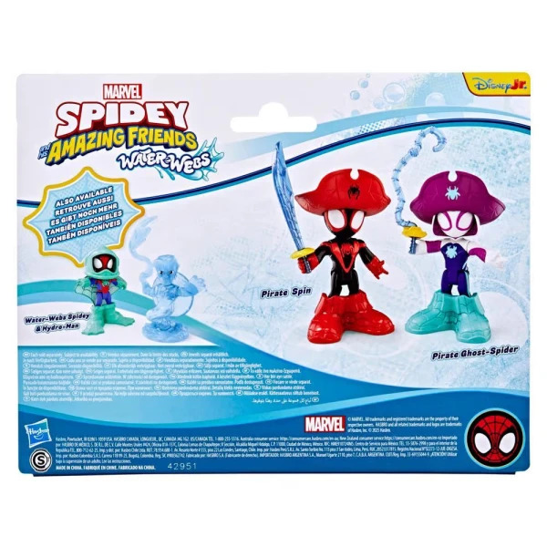 SPIDEY AND HIS AMAZING FRIENDS WATER WEBS - PIRATE GHOST MILES