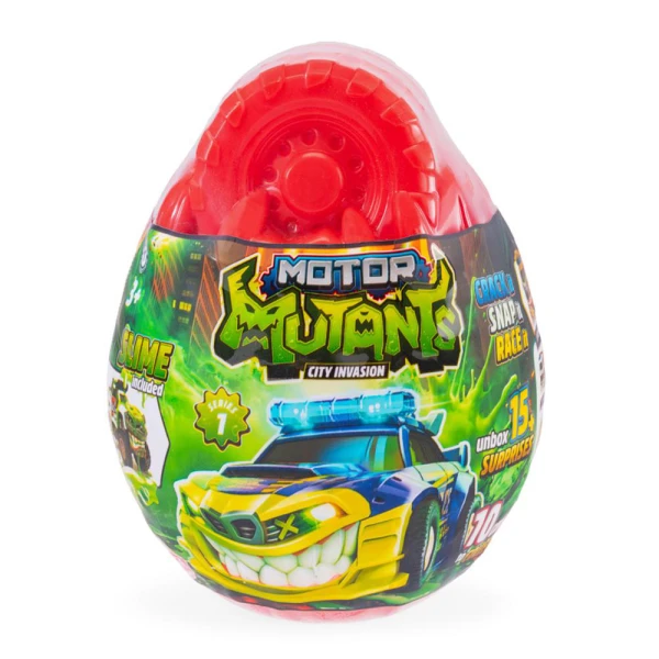 MOTOR MUTANTS SINGLE EGG WITH SURPRISE VEHICLE