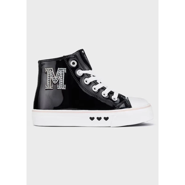 MAYORAL ANKLE BOOT PLATFORM BLACK