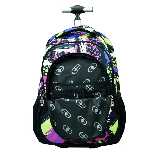 BACK ME UP TROLLEY NO FEAR FLUO PRINTS