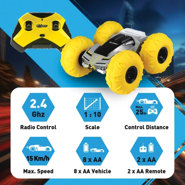 EXOST 360 TORNADO ΤΗΛΕΚΑΤΕΥΘΥΝΟΜΕΝΟ ΕΠΑΝΑΦΟΡΤΙΖΟΜΕΝΟ ΑΥΤΟΚΙΝΗΤΟ ΠΡΑΣΙΝΟ