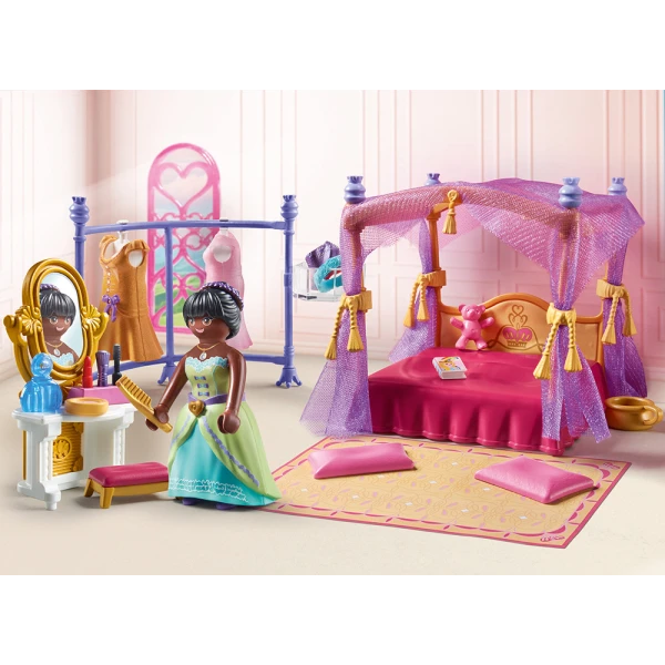 PLAYMOBIL PRINCESS MAGIC BEDROOM WITH DRESSING ROOM