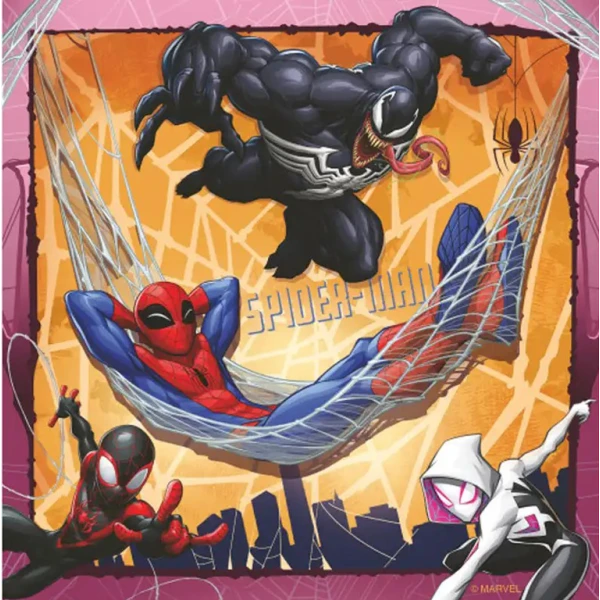 RAVENSBURGER ΠΑΖΛ 3X49 τεμ. SPIDERMAN MARVEL