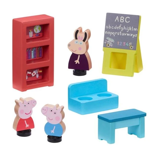 PEPPA PIG WOODEN SCHOOL