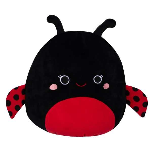SQUISHMALLOWS W3 PLUSH 35 cm - TRUDY THE LADYBUG