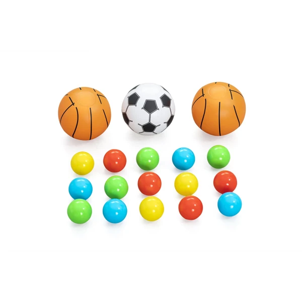 BESTWAY PLAYSET 120X107X84 cm KICK \'N SWISH BALL