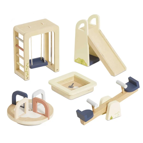 LE TOY VAN WOODEN PLAYGROUND FOR DOLLHOUSE 