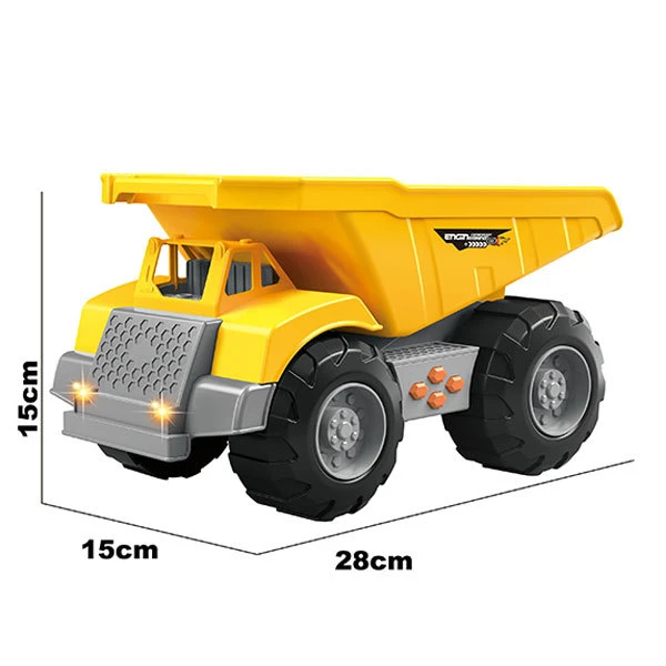 DUMP TRUCK WITH LIGHTS & SOUNDS