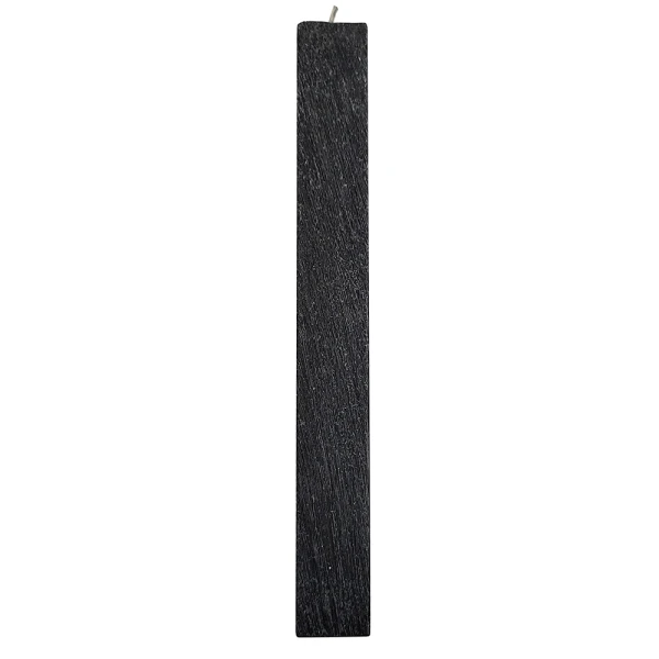 UNIKER AROMATIC SCRAPED FLAT CANDLE – BLACK