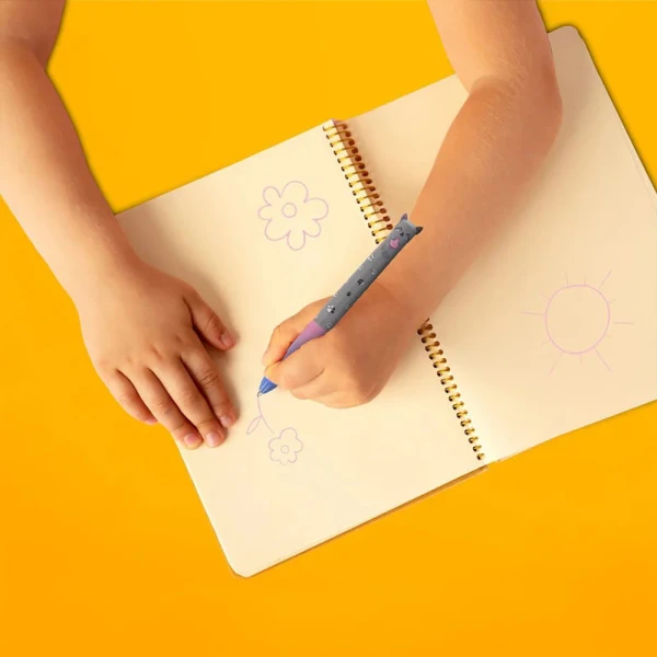 LEGAMI ΣΤΥΛΟ BALLPOINT 2 ΧΡΩΜΑΤΩΝ CLICK & CLACK - KITTY