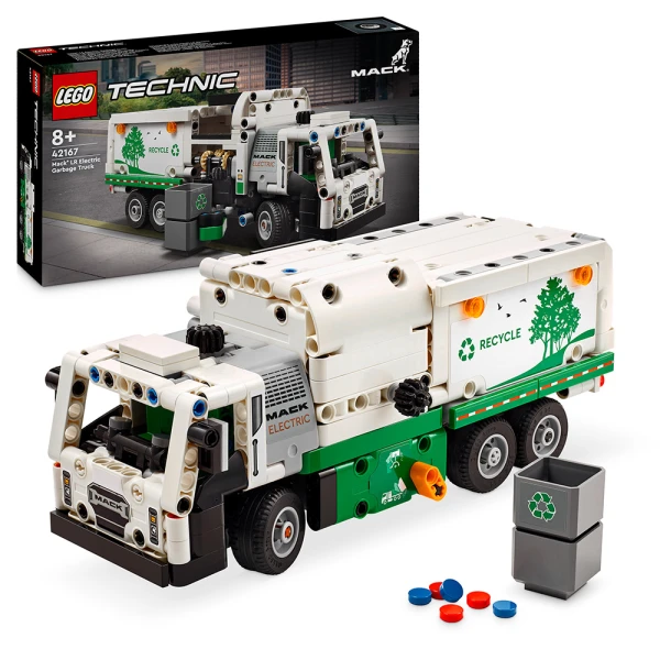 LEGO® TECHNIC™ MACK® LR ELECTRIC GARBAGE TRUCK