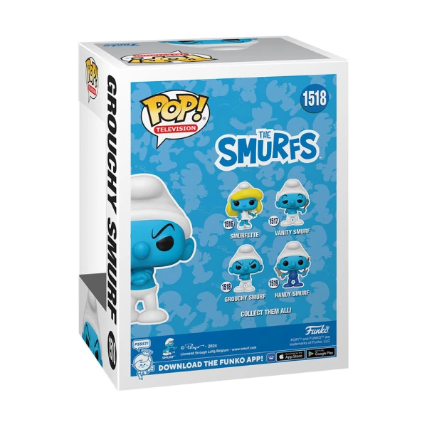 FUNKO POP! TELEVISION: THE SMURFS - GROUCHY SMURF ΦΙΓΟΥΡΑ ΒΙΝΥΛΙΟΥ