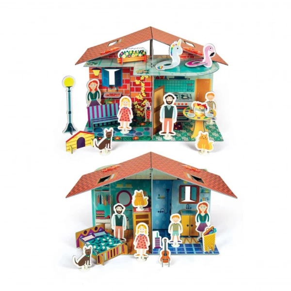 SAPIENTINO EDUCATIONAL GAME MY DREAM HOUSE FOR AGES 3+