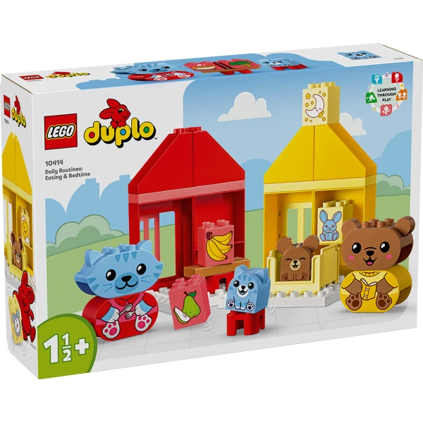LEGO® DUPLO® MY FIRST ΚΑΘΗΜΕΡΙΝΕΣ ΡΟΥΤΙΝΕΣ: ΦΑΓΗΤΟ & ΎΠΝΟΣ