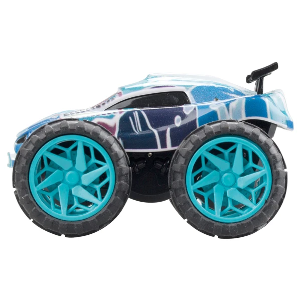 EXOST JUMP TOY CAR FRICTION POWERED WITH RAMP AND OBSTACLES - 3 DESIGNS