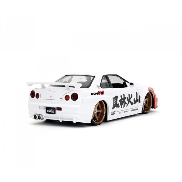 JADA STREET FIGHTER NISSAN SKYLINE GT-R R34 1:24 