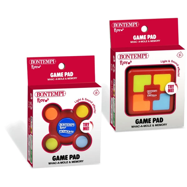 BONTEMPI 2 IN 1 MEMORY GAME - 2 DESIGNS