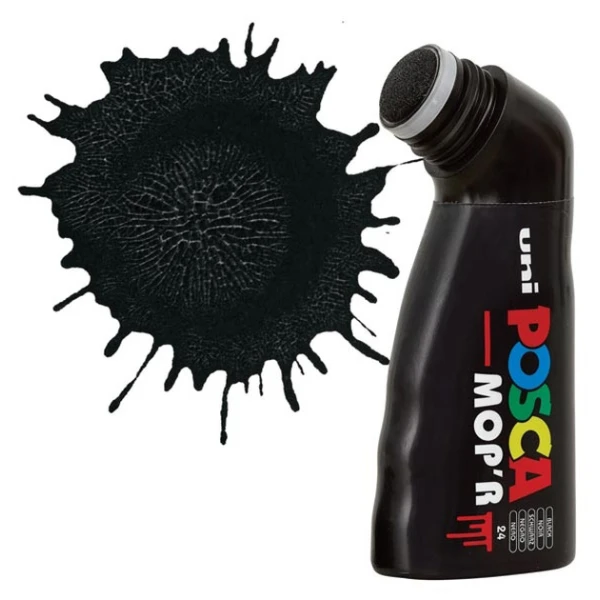 POSCA ΜΑΡΚΑΔΟΡΟΣ MOP\'R PCΜ-22 ΜΑΥΡΟ